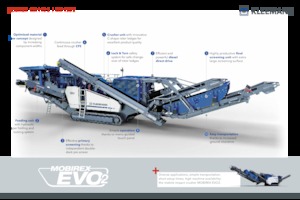 Mobilní čelisťové drtiče Kleemann MR 130 Z EVO2