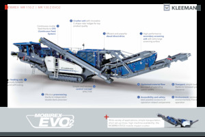 Mobilní čelisťové drtiče Kleemann MR 130(i) EVO2