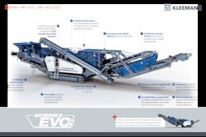 Mobilní čelisťové drtiče Kleemann MR 130(i) EVO2