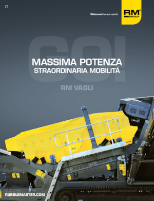 Mobilní čelisťové drtiče Rubble Master MTS2010S