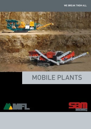 Mobilní čelisťové drtiče MFL STE 90-60 / T