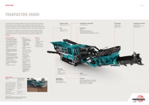 Mobilní čelisťové drtiče Powerscreen Trakpactor 260SR