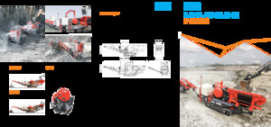 Mobilní čelisťové drtiče Sandvik UJ440i HS