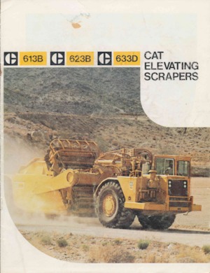 Skrejpry Caterpillar 613B