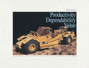 Skrejpry Caterpillar 613C