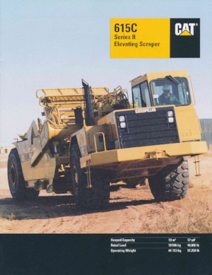 Skrejpry Caterpillar 615 C ll
