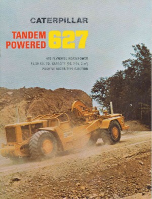 Skrejpry Caterpillar 627