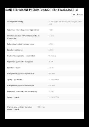 Skrejpry Caterpillar 637K
