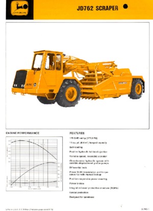 Skrejpry John Deere Construction JD762
