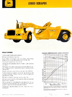 Skrejpry John Deere Construction JD860