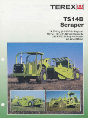 Skrejpry Terex TS14B