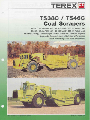 Skrejpry Terex TS38C