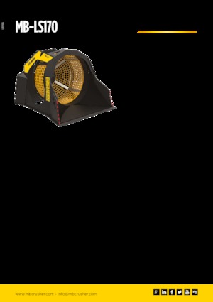 Lžíce třídicí MB Crusher MB-LS170 S2
