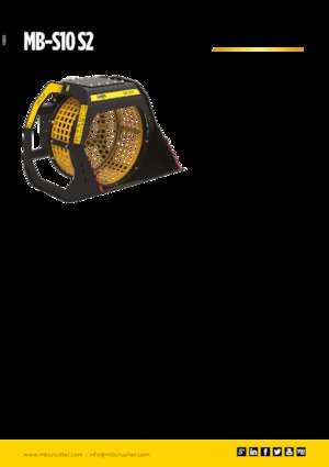 Lžíce třídicí MB Crusher MB-S10 S2