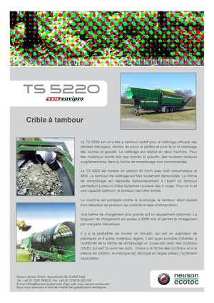 Třídiče Neuson-Ecotec TS 5220 LS