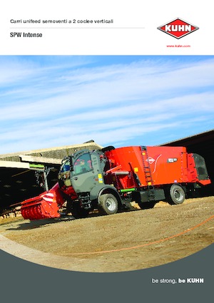 Samojízdné míchačky krmiv Kuhn SPV Intense 27.2 CL
