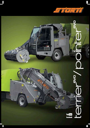 Samojízdné míchačky krmiv Storti Terrier SW EVO 140