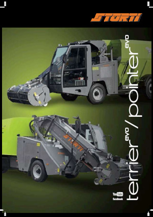 Samojízdné míchačky krmiv Storti Terrier SW EVO 140