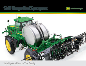 Samojízdné postřikovače John Deere 4730
