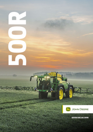 Samojízdné postřikovače John Deere 540R