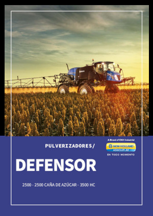 Samojízdné postřikovače New Holland DEFEND 3500HC