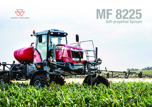 Samojízdné postřikovače Massey Ferguson MF 8225