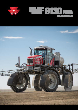 Samojízdné postřikovače Massey Ferguson MF 9130 Plus