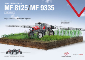 Samojízdné postřikovače Massey Ferguson MF 9335