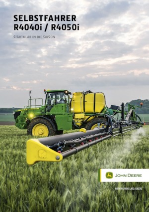 Samojízdné postřikovače John Deere R4050i