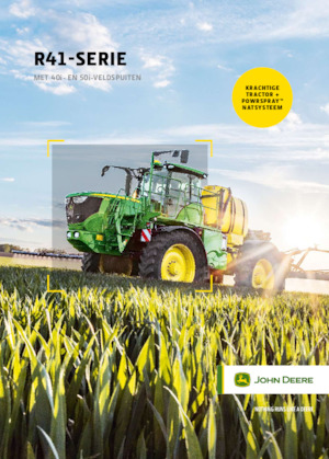 Samojízdné postřikovače John Deere R4140i 