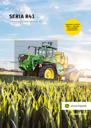 Samojízdné postřikovače John Deere R4140i 