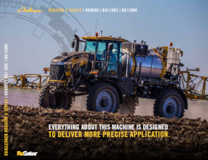 Samojízdné postřikovače Challenger RG900C