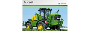 Samojízdné postřikovače John Deere 5430i