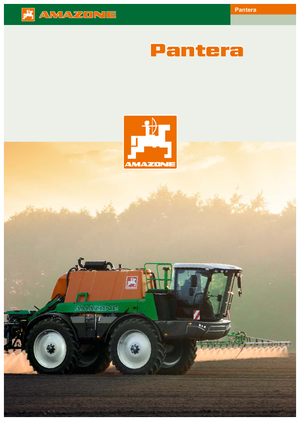 Samojízdné postřikovače Amazone Pantera 4001 (33)