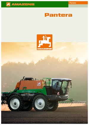 Samojízdné postřikovače Amazone Pantera 4001 (33)