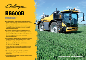 Samojízdné postřikovače Challenger RoGator 655