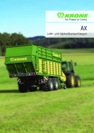 Silážní přívěsy Krone AX 310 D
