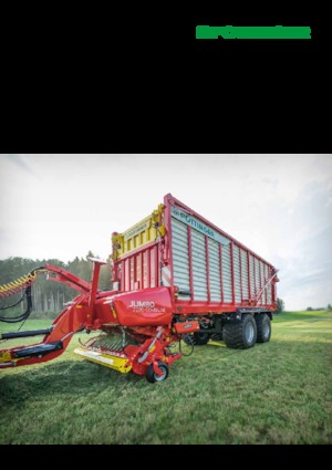 Silážní přívěsy Pöttinger Jumbo 10020 D