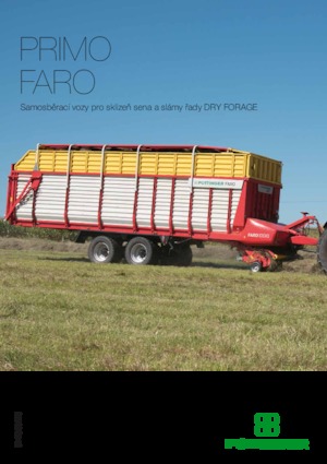 Silážní přívěsy Pöttinger Primo 801 L