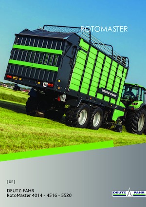 Silážní přívěsy DEUTZ-FAHR RotoMaster 4014 D