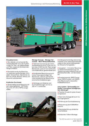 Drtičky Jenz BA 965 DXL