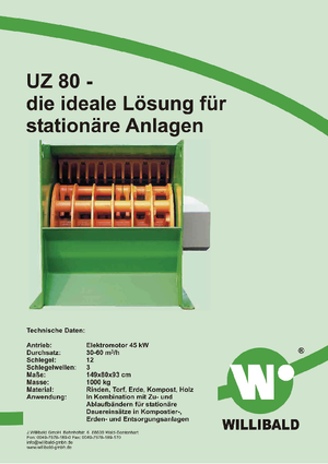 Drtičky Willibald UZ 80