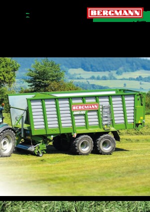 Silážní přívěsy L. Bergmann Carex 370 S