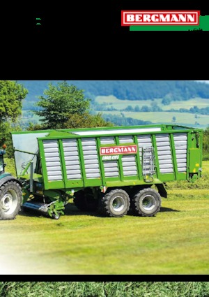 Silážní přívěsy L. Bergmann Carex 370 S