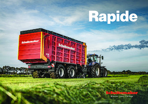 Silážní přívěsy Schuitemaker Rapide 8400