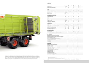 Silážní přívěsy Claas Cargos 9500