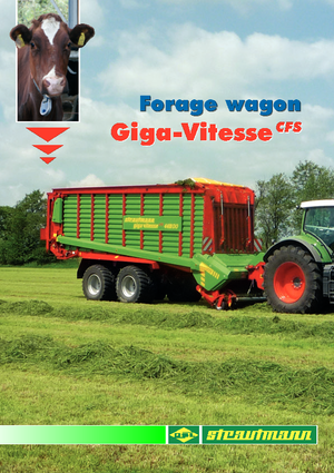 Silážní přívěsy Strautmann Giga-Vitesse CFS 4001