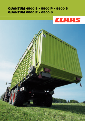 Silážní přívěsy Claas Quantum 4500 S