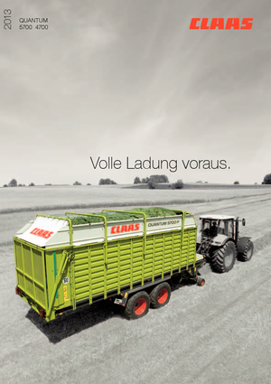 Silážní přívěsy Claas Quantum 4700 P