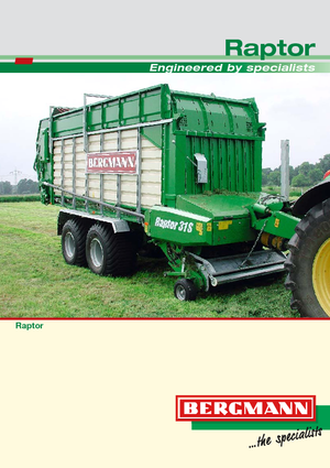 Silážní přívěsy L. Bergmann Raptor 35 S